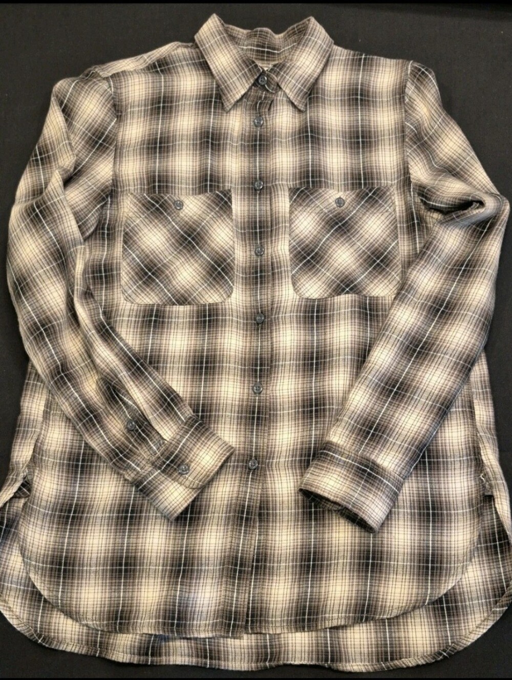 Ralph Lauren Denim Supply Flannel Button-Down RL Utility Shirt Women’s Small